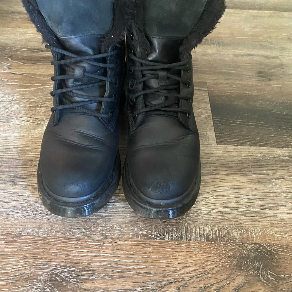 Dr. Martens Black Winter Boots